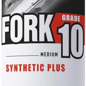 IPONE – Huile de Fourche Moto - Fork 10 – Semi-synthétique - Anti-friction et Anti-Emulsion - Bidon 1L