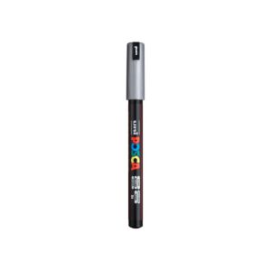 POSCA — Marqueur peinture argenté pointe calibrée