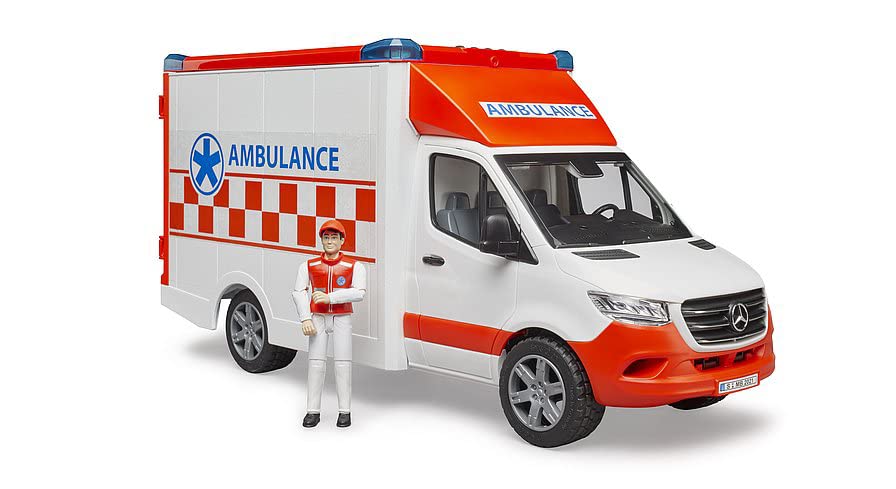BRUDER Mercedes-Benz Sprinter — Ambulance son et lumière – Image 5