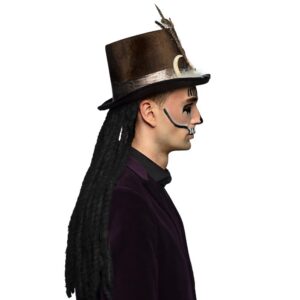 Alternative view of BOLAND Buluku — Chapeau vaudou avec cheveux Taille Unique