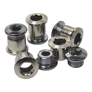 INTRAVIS PEDALIER STRONGLIGHT ROUTE DOUBLE INOX (JEU DE 5) - VIS ET CHEMINEE