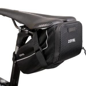 ZEFAL Z Light Pack L - Sacoche Arrière de Vélo Ultra Légère - Sac de Selle - 4 tailles, Noir