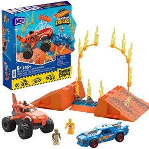 HOT WHEELS MONSTER TRUCKS SNC TIGER SHARK CHOMP COURSE