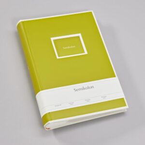 Semikolon 370035 Album 300 pochettes - 22,5 x 32,8 cm - 100 pages couleur crème, pour 300 photos 10 x 15 - vert clair matcha