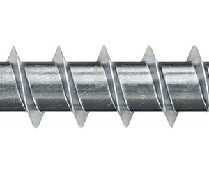 fischer - Vis PowerFast FPF II CTF 3,0x16 mm à Tête fraisée, empreinte TX, zingué blanc, filetage total - Boîte de 200 Gris