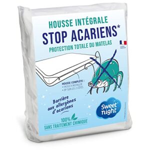 HOUSSE INTEGRALE STOP ACARIENS 2021 (client AMAZON) 135X200