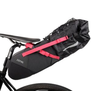 ZEFAL Z Adventure R11 - Sacoche de Selle Vélo Etanche - Sacoche Velo Arriere Universelle - Sac Bikepacking - 11 L, Noir