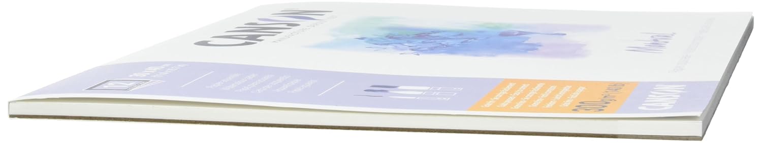 CANSON Montval — Bloc papier aquarelle grain fin 30 x 40 cm – Image 3