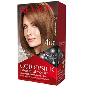 REVLON Colorsilk — Coloration permanente 54 châtain doré clair