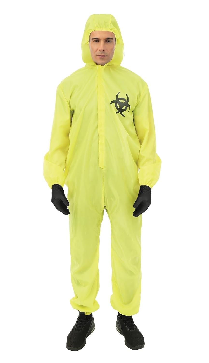 P’TIT CLOWN — Déguisement Chimiste Danger Biologique S-M – Image 3