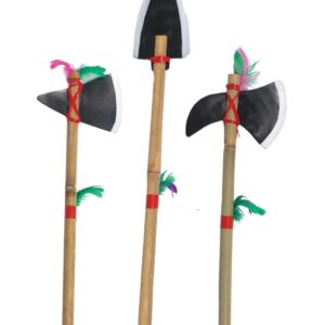 P'TIT Clown - 36930 - Fausse Arme d'Indien - Accessoire de Déguisement Western, Far West, Cow-Boy - Carnaval, Fêtes à Thèmes, Halloween, Anniversaire - Modèle Aléatoire, Vendu à l'unité - 38 à 45 cm