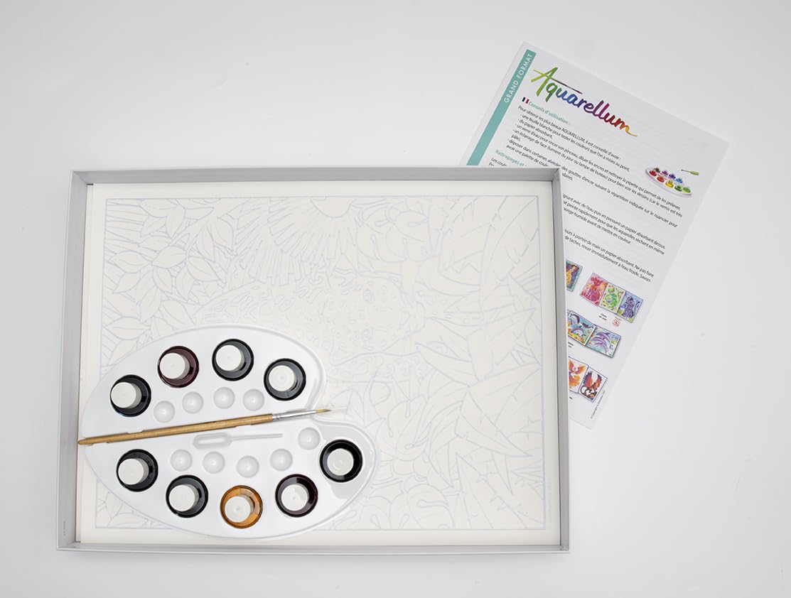 SENTOSPHÈRE Aquarellum — Kit peinture Dans les Fleurs – Image 4