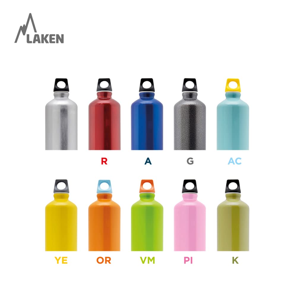 LAKEN Futura — Gourde en aluminium 1,5 l Argent – Image 3