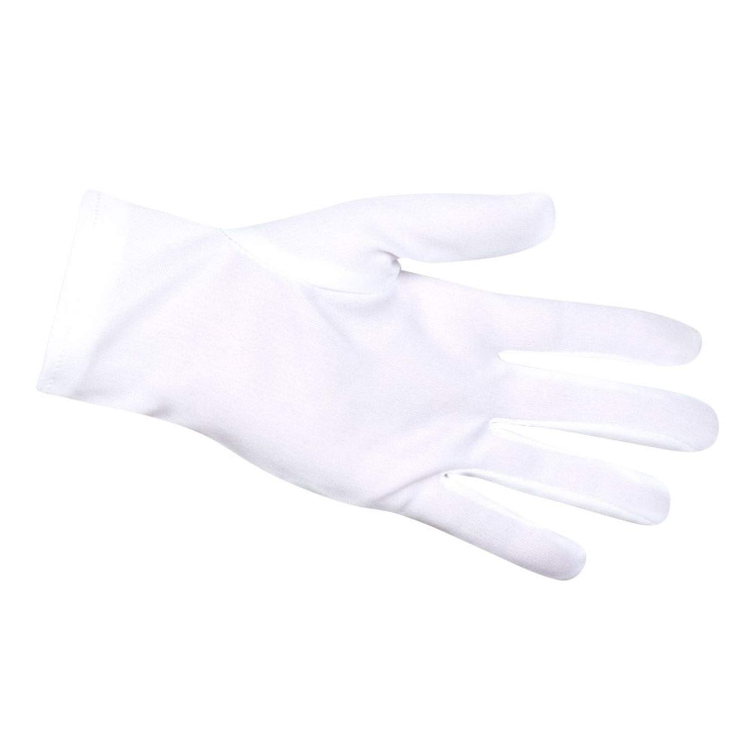 APTAFÊTES — Gants en polyester blancs adulte – Image 3