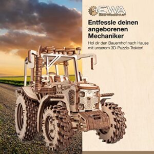 Alternative view of EWA Eco-Wood-Art BELARUS-82 — Puzzle 3D mécanique en bois