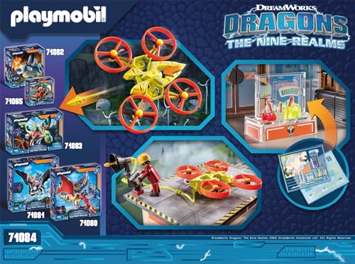 PLAYMOBIL 71084 — Labo Icaris Dragons : Les Neufs Royaumes – Image 7