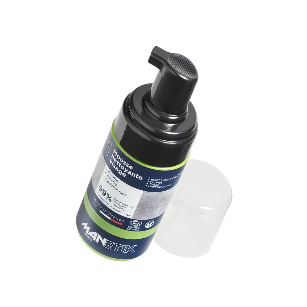MANETIK — Mousse nettoyante visage homme à l’aloe vera – Image 2