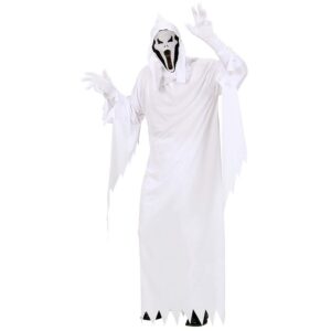 W WIDMANN MILANO Party Fashion - costume fantôme, esprit, faucheuse, costume de carnaval, Halloween