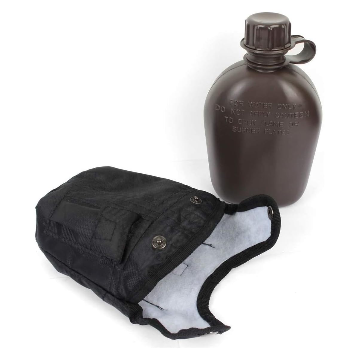 MIL-TEC — Bouteille 1L verte et noire – Image 2