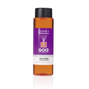 Goa - Recharge Goatier 260 ml - Parfum Nø10 - Escapade a Marrakech - Tiges incluses