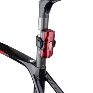 ZEFAL Supervision R150 Feu Arriere Velo - Lumiere Velo Arriere 16 h de Fonctionnement - Lampe Velo USB-C Rechargeable - Éclairage Arrière de Vélo - 5 Modes d'Éclairage - 150 Lumens - 70 g