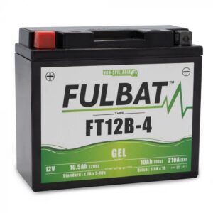 Batterie YT12B-BS FT12B-4 Fulbat au gel Prête à l'emploi Ducati Hypermotard 796 821 1000 1100