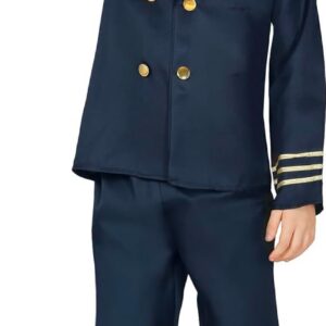 Generique - Déguisement Pilote Davion garçon 10 à 12 Ans (142-148 cm)