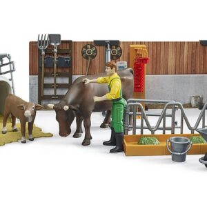 Alternative view of BRUDER bworld 62611 — Étable pour vaches et veaux