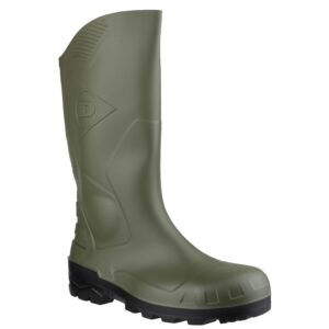 DUNLOP - Bottes de sécurité DEVON - Unisexe (45 FR) (Vert/noir)