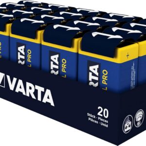 Varta 4022 Industrial Alkaline batterie Bloc LR61 (9V, 20-pack)
