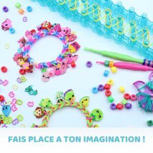 Alternative view of BANDAI Rainbow Loom Mega Combo Set — Coffret bracelets 5600 élastiques