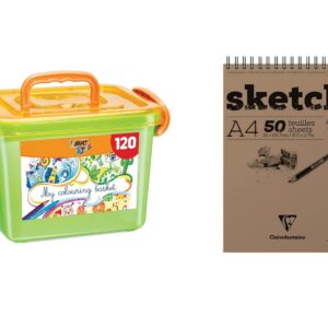 BIC Kids — Boîte de coloriage 120 pièces