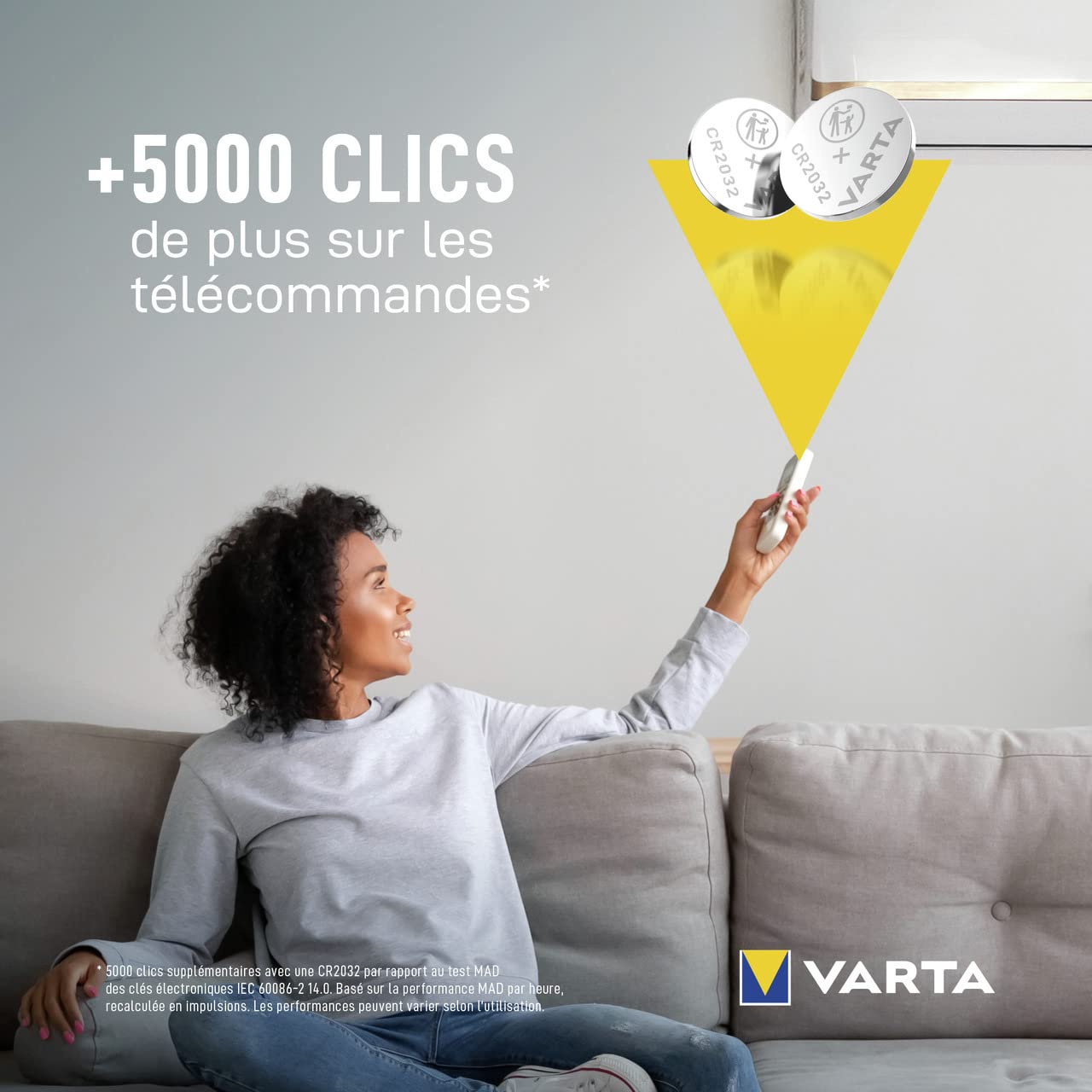 VARTA — Lot de 2 Piles Bouton CR2032 3V Lithium – Image 3