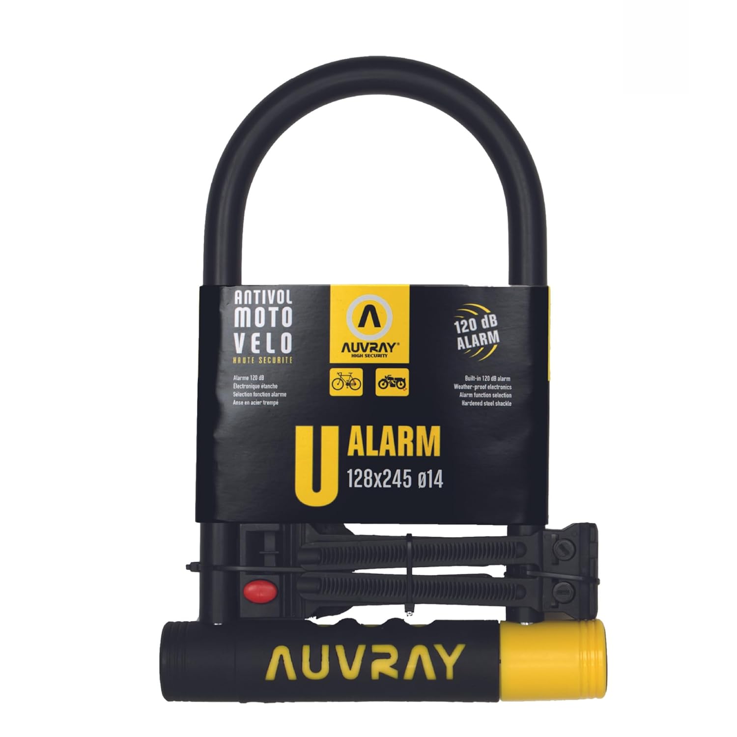 U ALARME128 X 245 avec Support D. 14