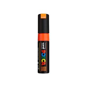 POSCA PC-8K — Marqueur pointe biseautée orange fluo