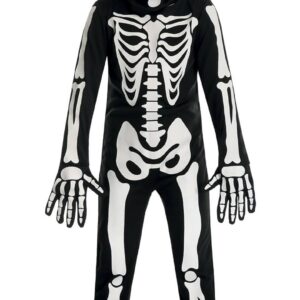 P'TIT CLOWN - 22073 - Costume squelette masqué - enfant - 10/12 ans