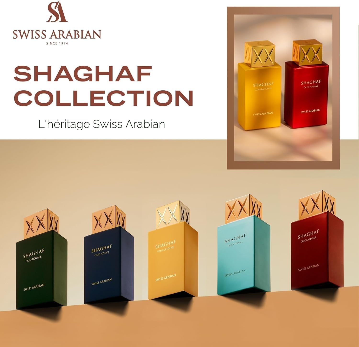 SWISS ARABIAN Shaghaf Oud Ahmar — Eau de Parfum mixte 75 ml – Image 5