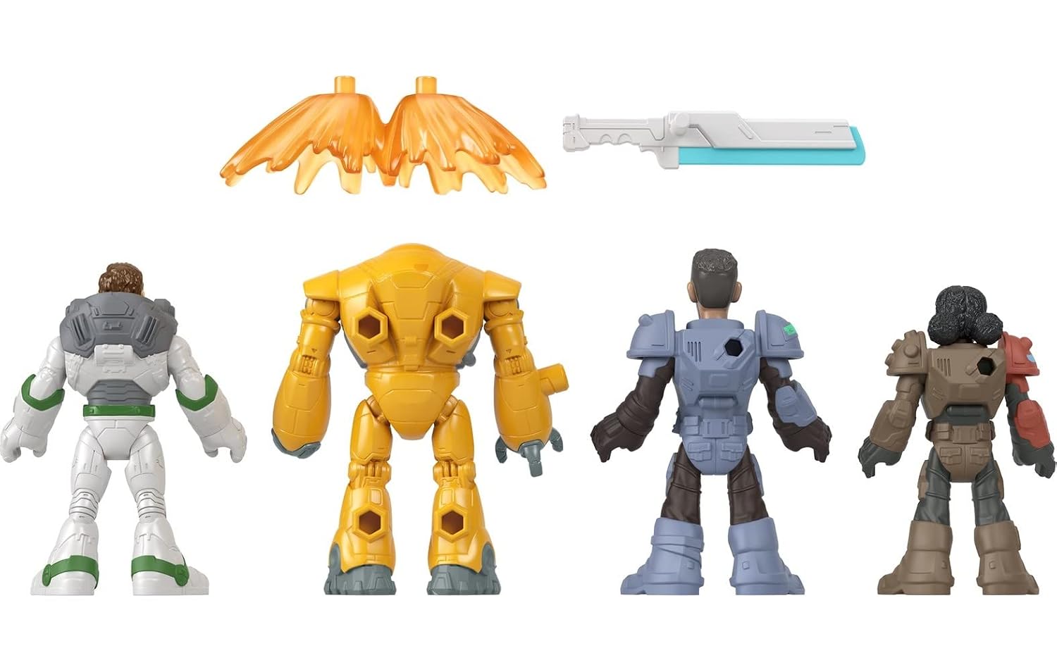 FISHER-PRICE Imaginext — Coffret 4 Figurines Buzz l’Éclair – Image 3