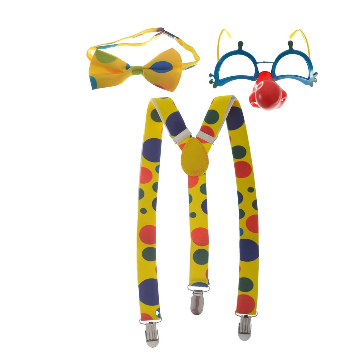 P'TIT CLOWN — Set d’Accessoires de Déguisement Clown Adulte – Image 2