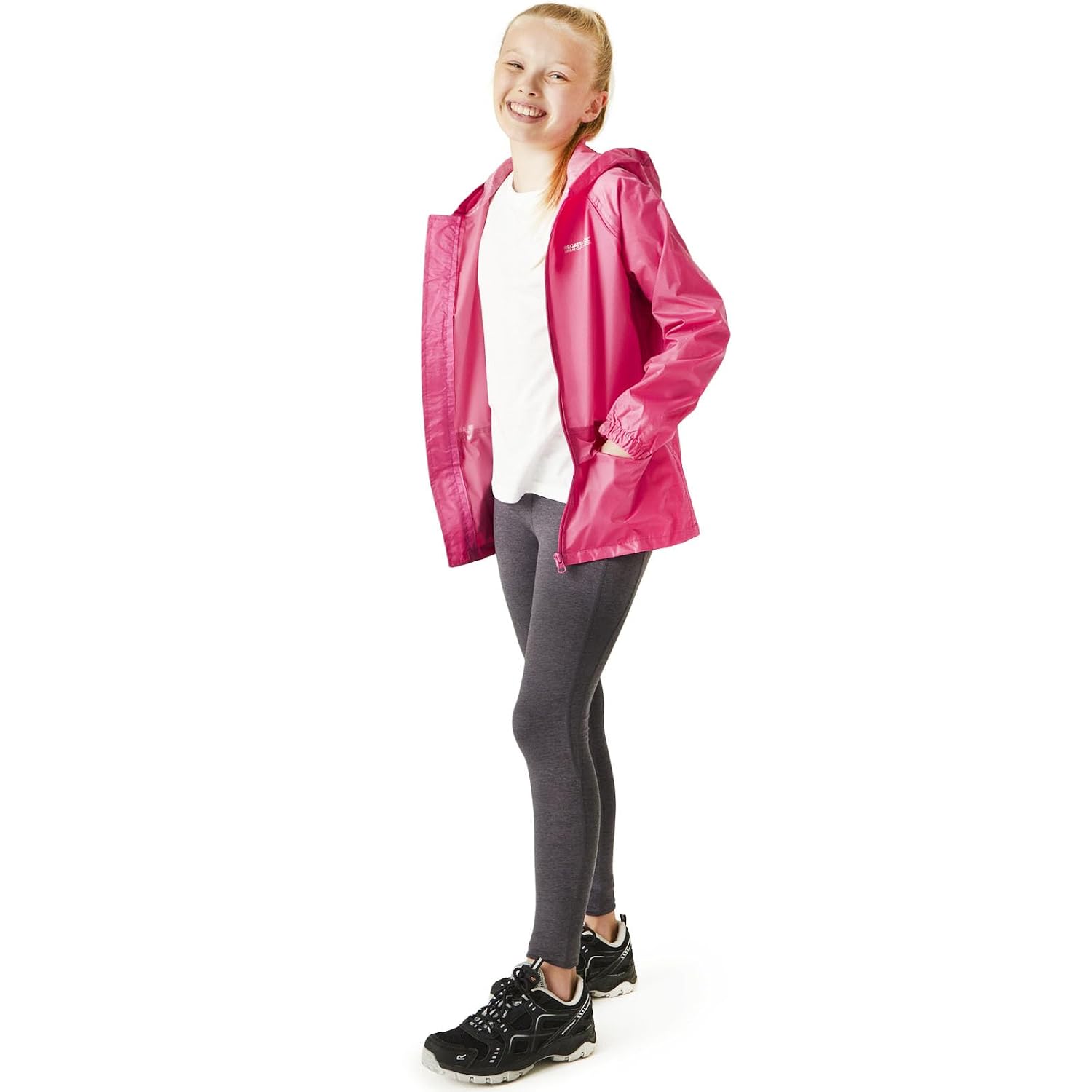 REGATTA Kids Stormbrk — Veste imperméable enfant 14 ans – Image 3