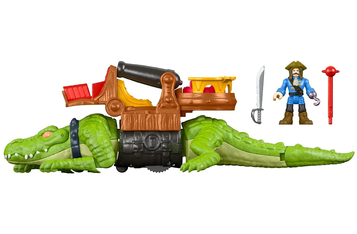 IMAGINEXT — Crocodile et Capitaine Crochet avec projectiles – Image 4