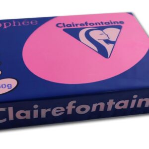 Clairefontaine 1017C Lot de 250 feuilles de papier Trophee A4 160 g/m² (Fuchsia/rose) (Import Allemagne)