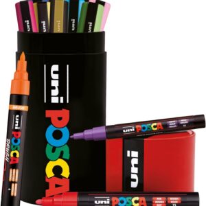 POSCA — Lot de 13 marqueurs peinture à base d’eau multitailles