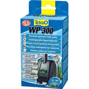 TETRA WP300 - Pompe à Eau pour Aquarium de 10 à 80L – Silencieuse et facile à dissimuler – Débit Réglable - Très Puissante - Assure une parfaite circulation de l’eau - Garantie 2 ans