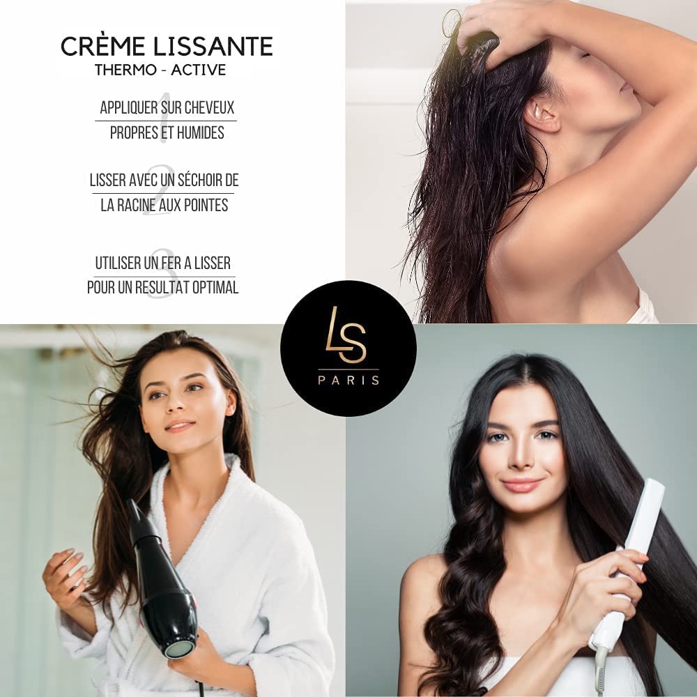 LAURA SIM'S — Crème de lissage thermo-active sans rinçage 150 ml – Image 2