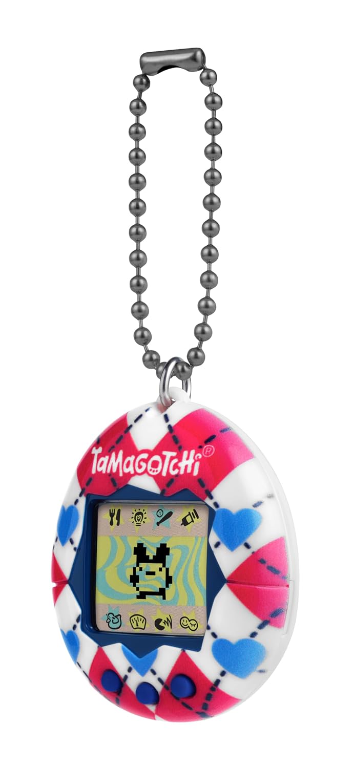 BANDAI Tamagotchi Original — Animal électronique virtuel Argyle Heart – Image 3