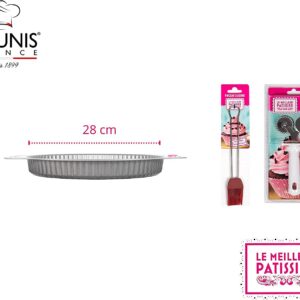 Alternative view of SIF UNIS France — Kit à tarte Ø 28 cm 3 pièces