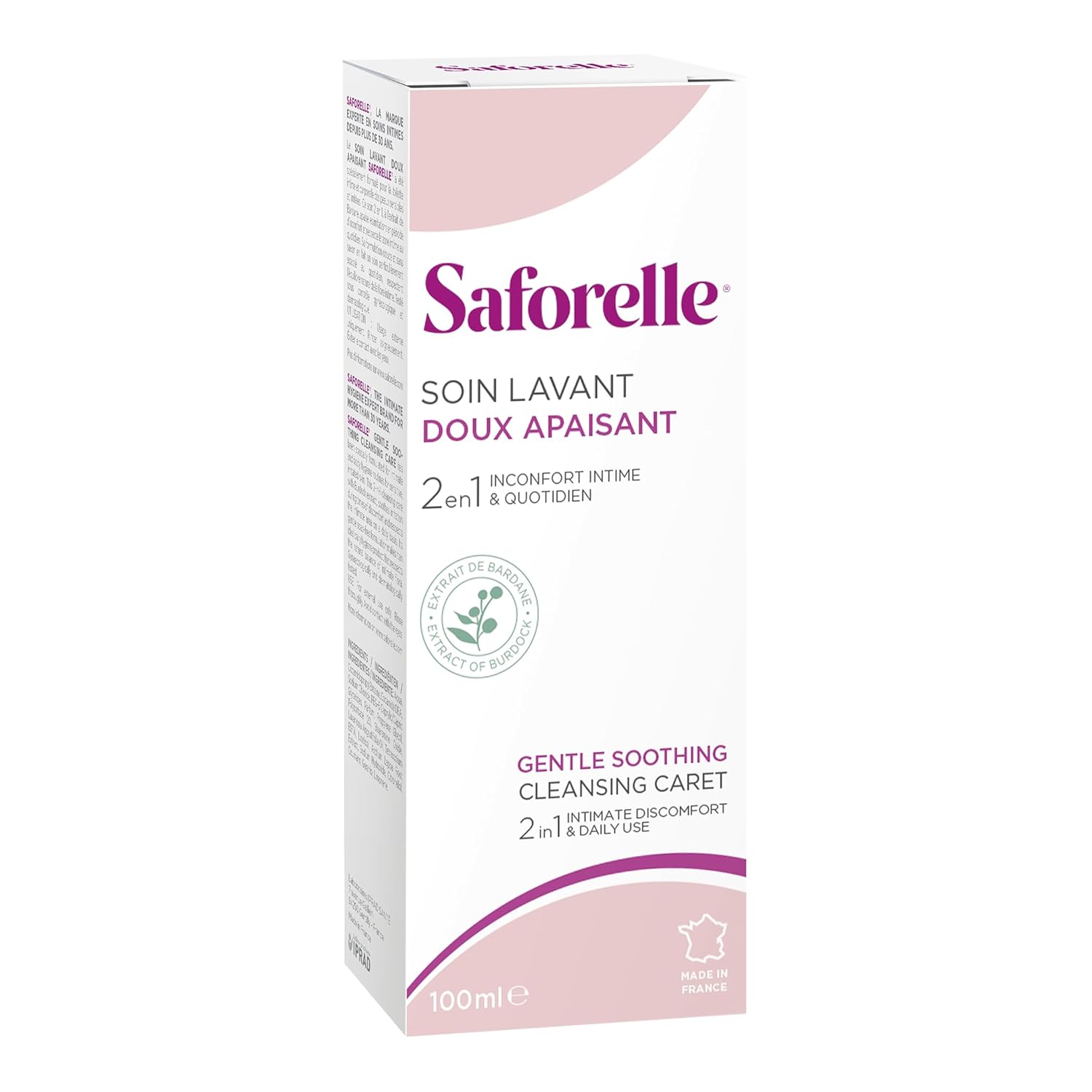SAFORELLE — Soin lavant doux apaisant 100 ml