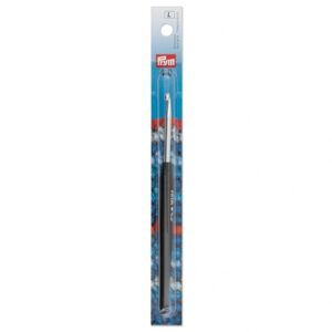 Prym Crochet pour Laine Douce, 14 cm Longueur x 4 mm D'Épaisseur, Argent