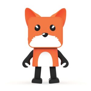MOB – MOBILITY ON BOARD - Enceinte Bluetooth Dancing Animals Renard - Enceinte Dansante Puissance 3W - Connexion sans Fil - Kit Mains Libres…